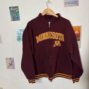 Champion Maroon Minnesota Gophers Athletic Jacket